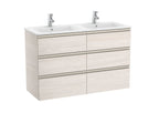 Roca Unik The Gap Vanity Unit 3Drawer 1200Mm Tx