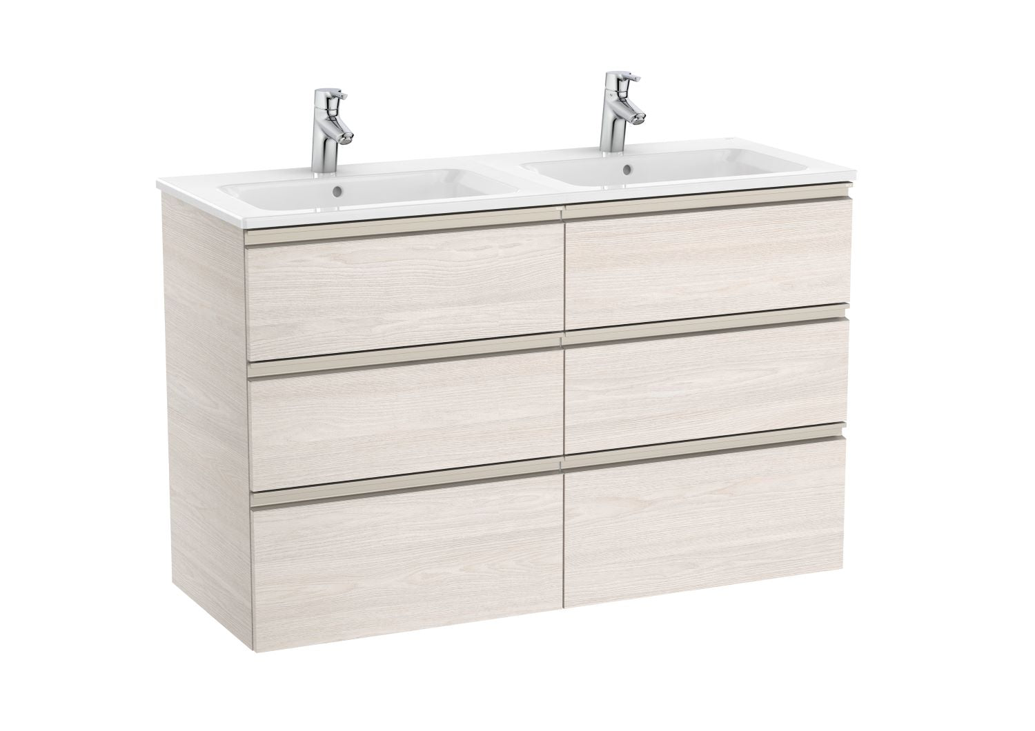 Roca Unik The Gap Vanity Unit 3Drawer 1200Mm Tx