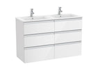 Roca Unik The Gap Vanity Unit 3Drawer 1200Mm Glwh