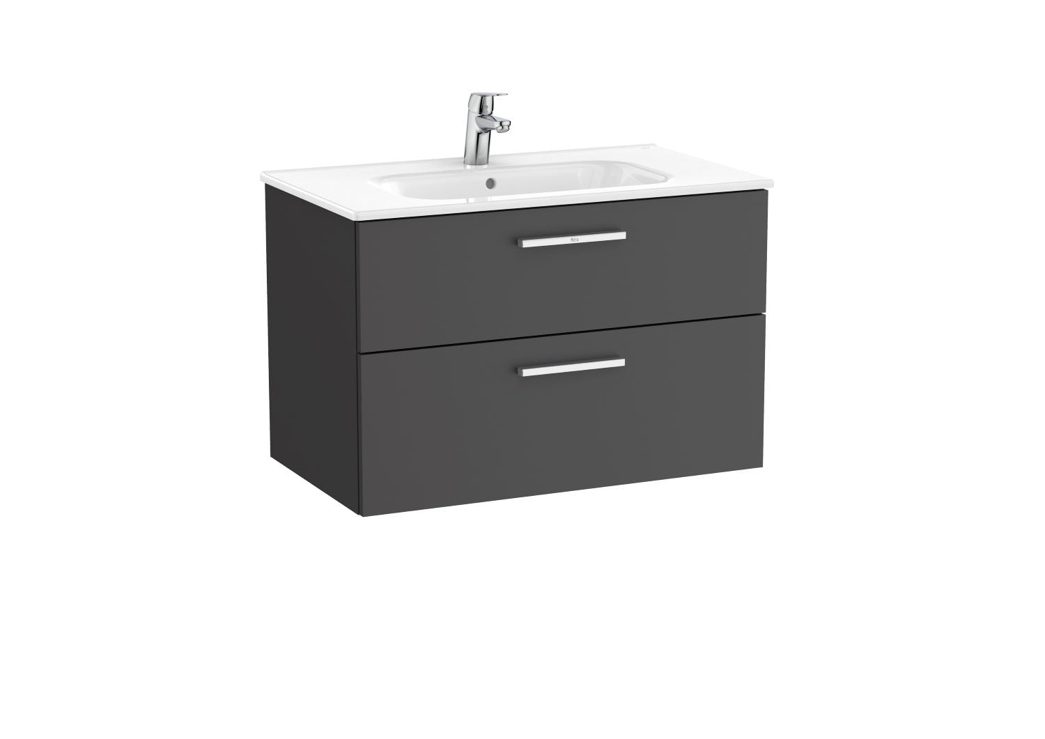 Roca Unik Victoria Basin Unit 2Drawer 800mm ANTH