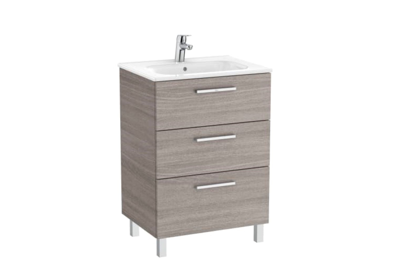 Roca Unik Victoria Basin Unit 3Drawer 600mm CITY