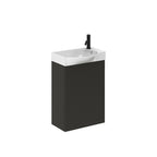 Roca Bosco Unik 1 Door Vanity Unit 400mm Anthracite Grey