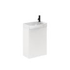 Roca Bosco Unik 1 Door Vanity Unit 450mm Gloss White
