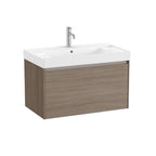 Roca Ona Vanity Unit with 1 Drawer 785(W) x 450(D) x 425(H)mm Dark Elm