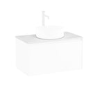 Roca Ona Countertop 790(W) x 453(D) x 18(H)mm Matt White