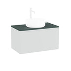 Roca Ona Countertop 790(W) x 453(D) x 18(H)mm Matt Green