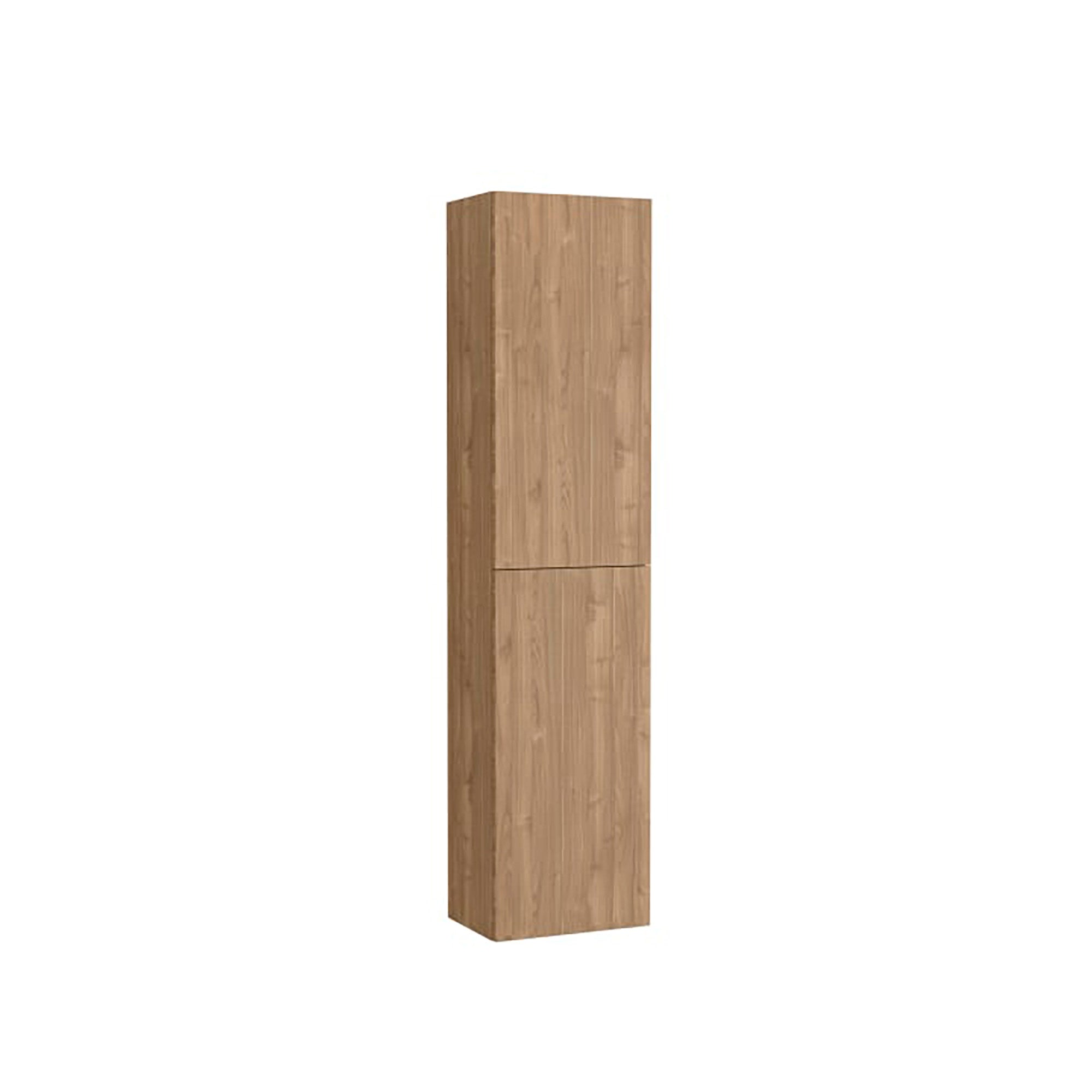 Roca Extra Column Unit with 2 Doors 350(W) x 250(D) x 1500(H)mm Walnut
