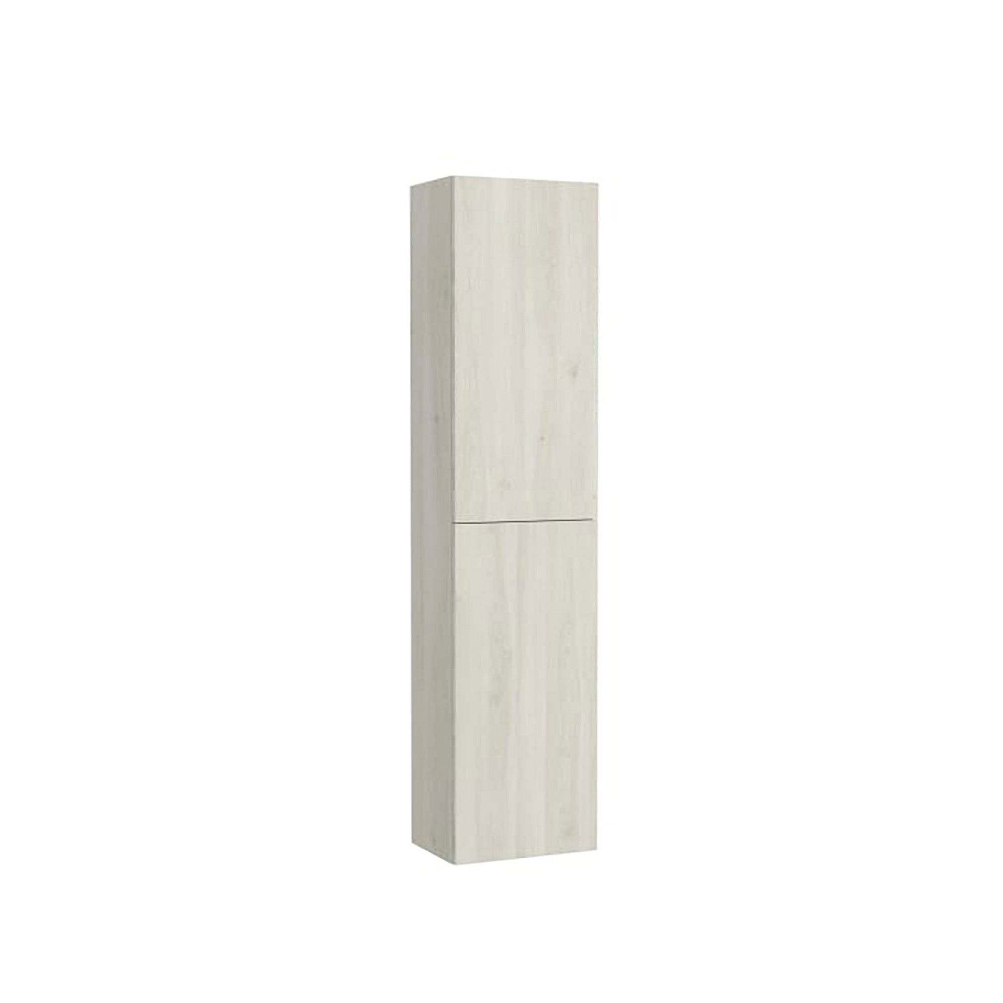 Roca Extra Column Unit with 2 Doors 350(W) x 250(D) x 1500(H)mm White Wood