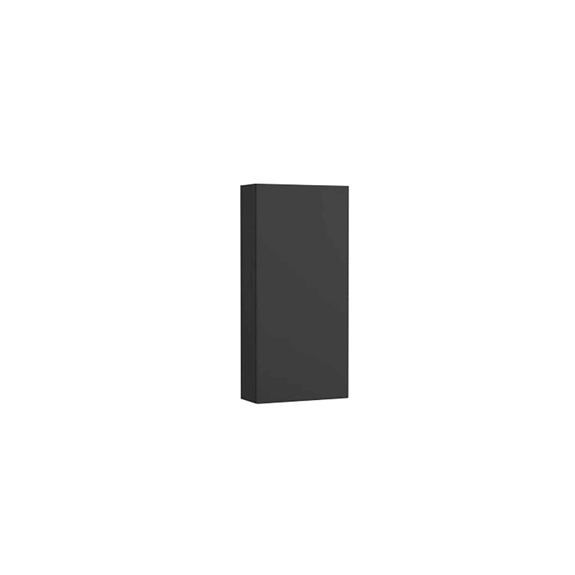 Roca Extra Top Unit with 1 Door 350(W) x 150(D) x 750(H)mm Gloss Anthracite Grey