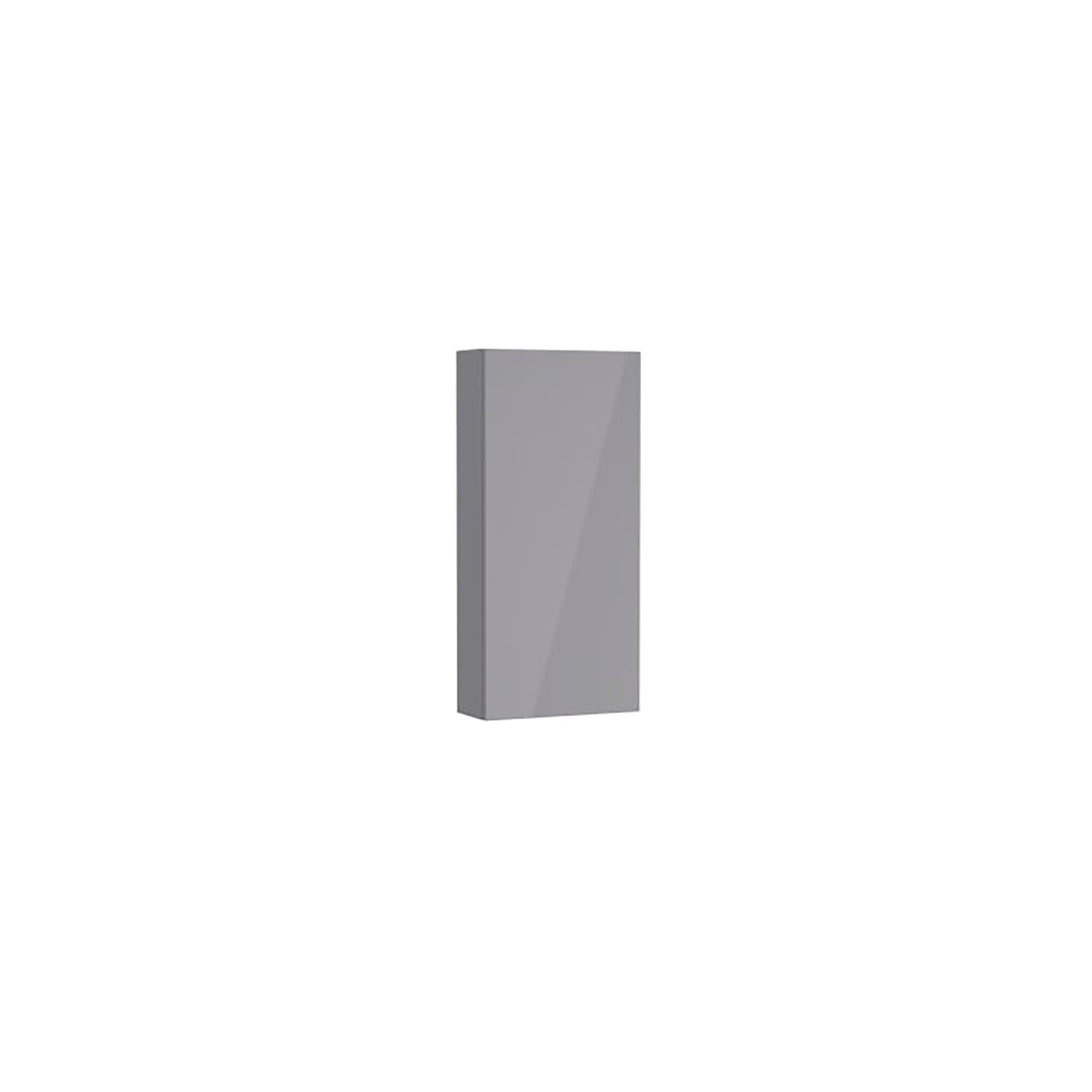 Roca Extra Top Unit with 1 Door 350(W) x 150(D) x 750(H)mm Gloss Grey