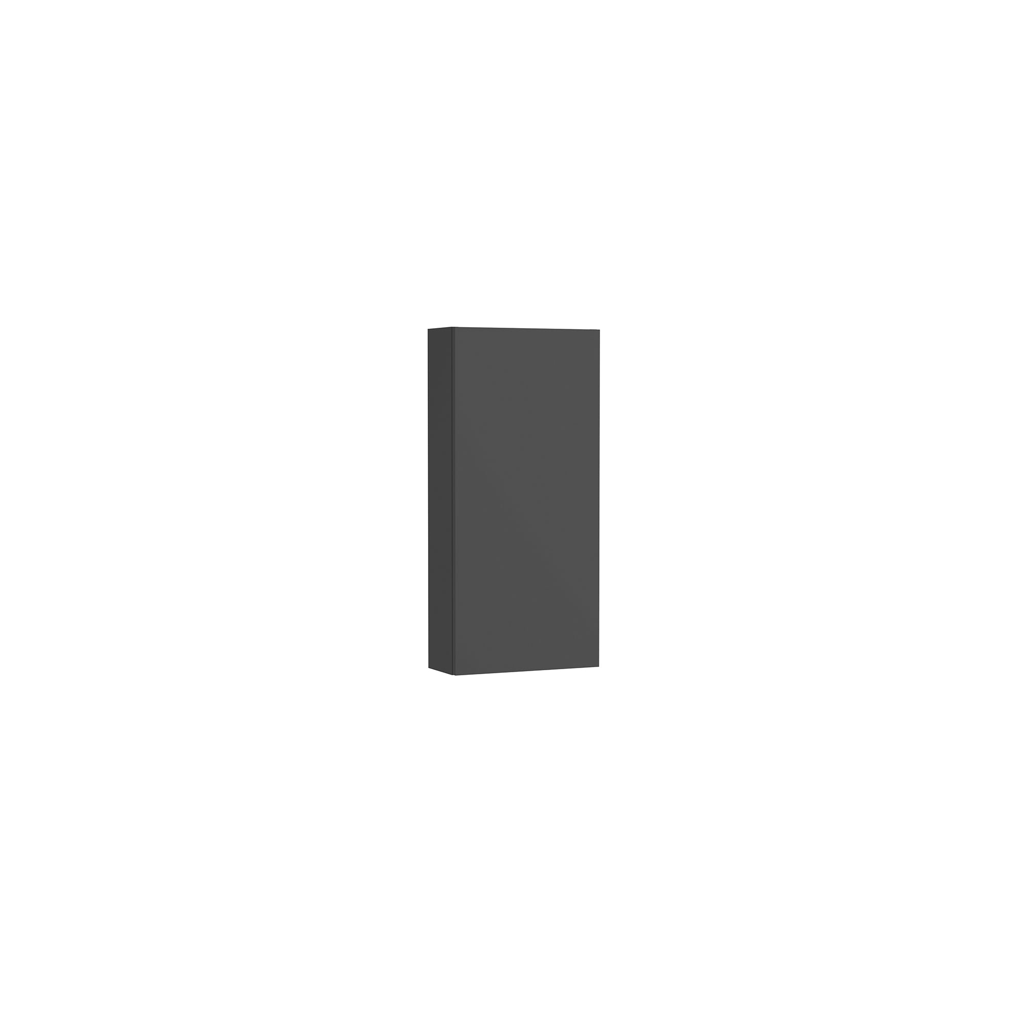 Roca Extra Top Unit with 1 Door 350(W) x 150(D) x 750(H)mm Onyx