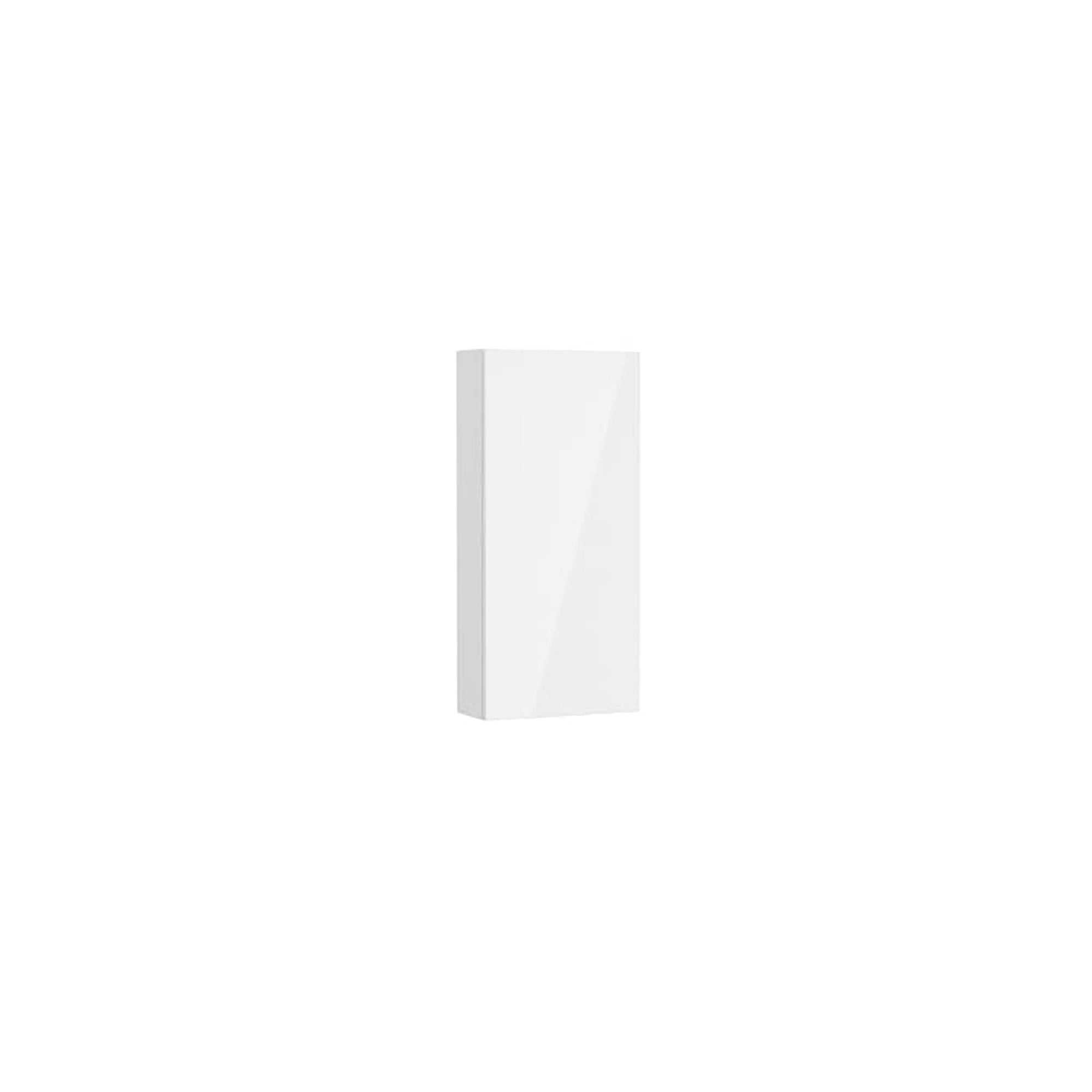 Roca Extra Top Unit with 1 Door 350(W) x 150(D) x 750(H)mm Gloss White