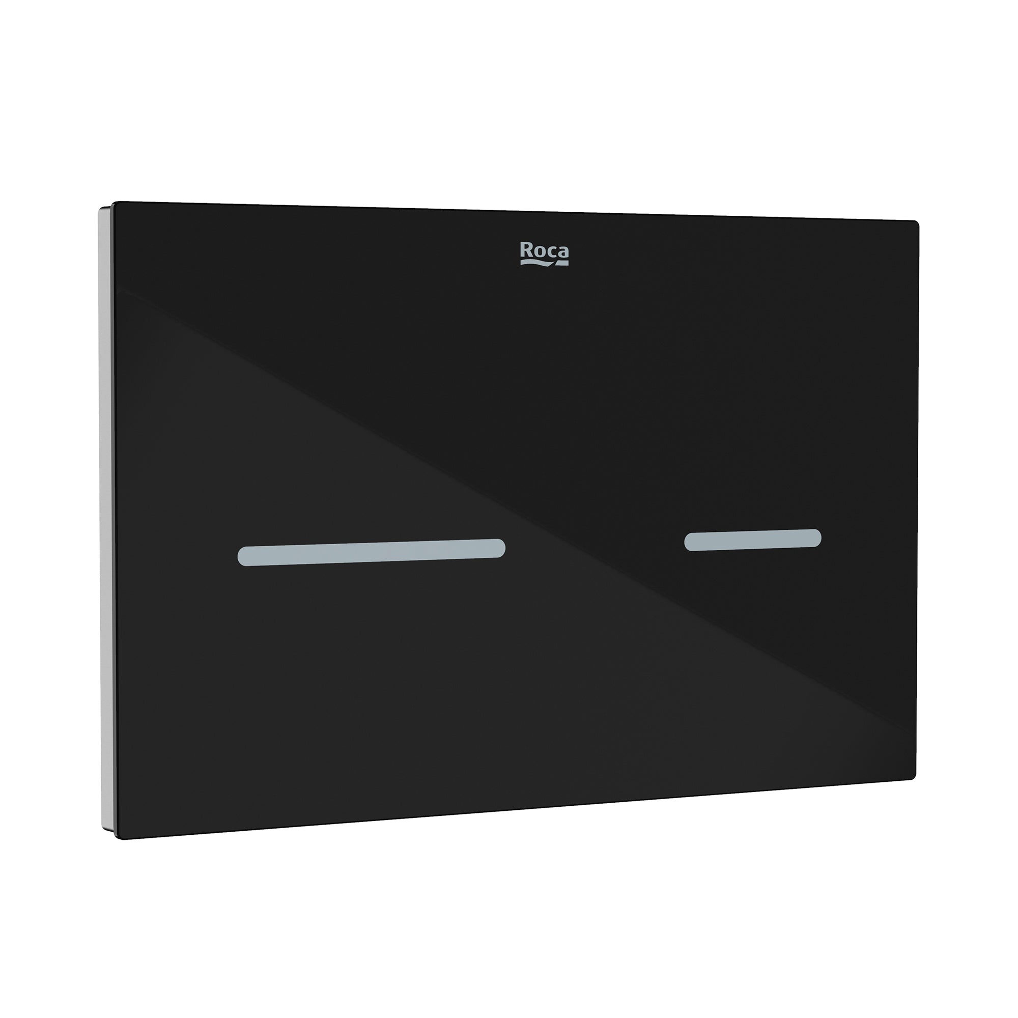 Roca Duplo One Flush Plate Ep3 Black