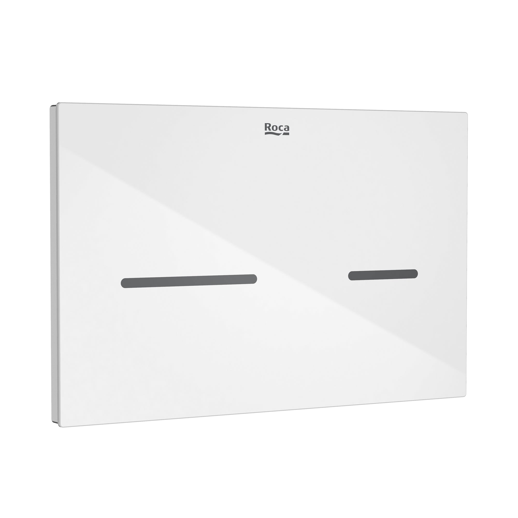 Roca Duplo One Flush Plate Ep3 White