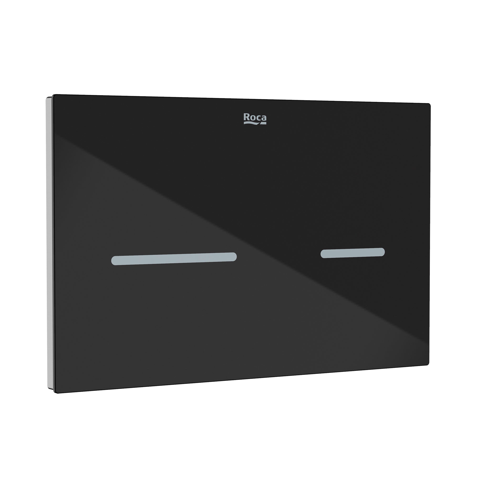 Roca Duplo One Flush Plate Ep3 Onyx