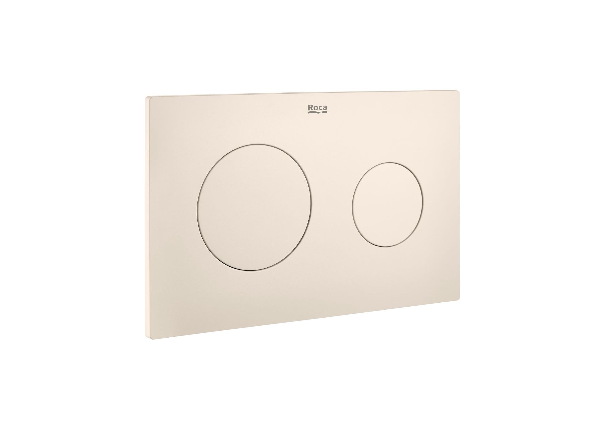 Roca Duplo One Pl10 Dual Flush Matt Beige