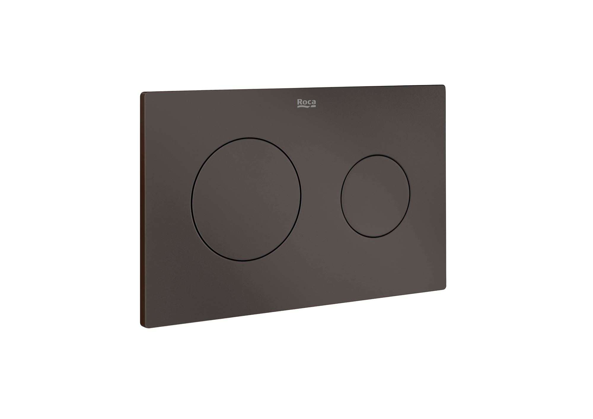 Roca Duplo One Pl10 Dual Flush Matt Brown