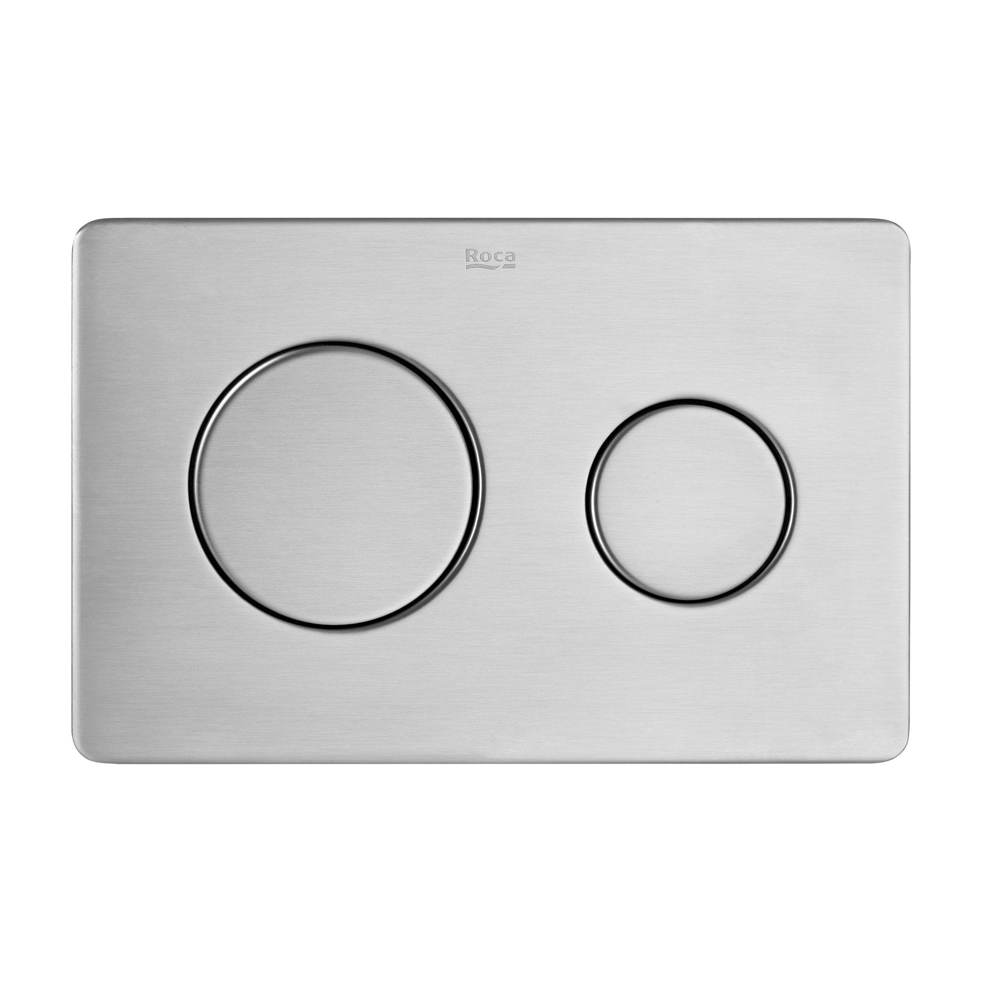 Roca Duplo One Pl10 Dual Flush Pro Stn Stl