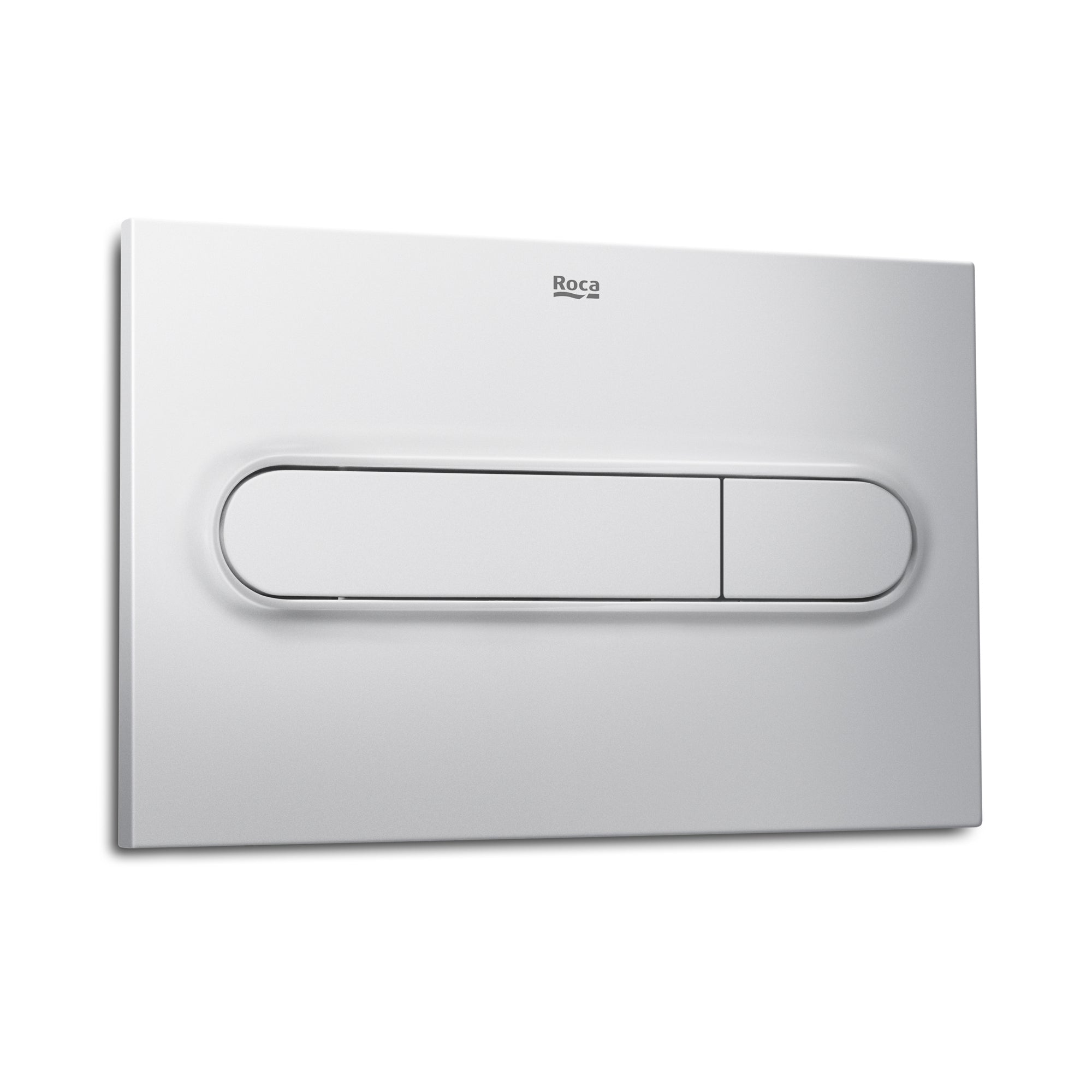 Roca Duplo One PL1 Dual Flush Grey Laquer