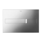 Roca Duplo One PL2 Dual Flush Plate Grey Laquer