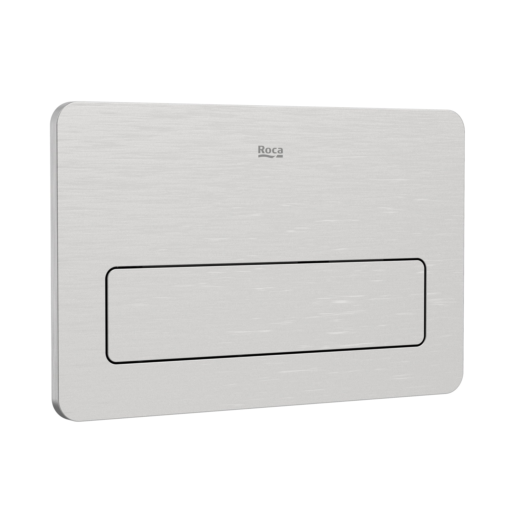 Roca Duplo One PL3 Single Flush Plate Stainless Steel