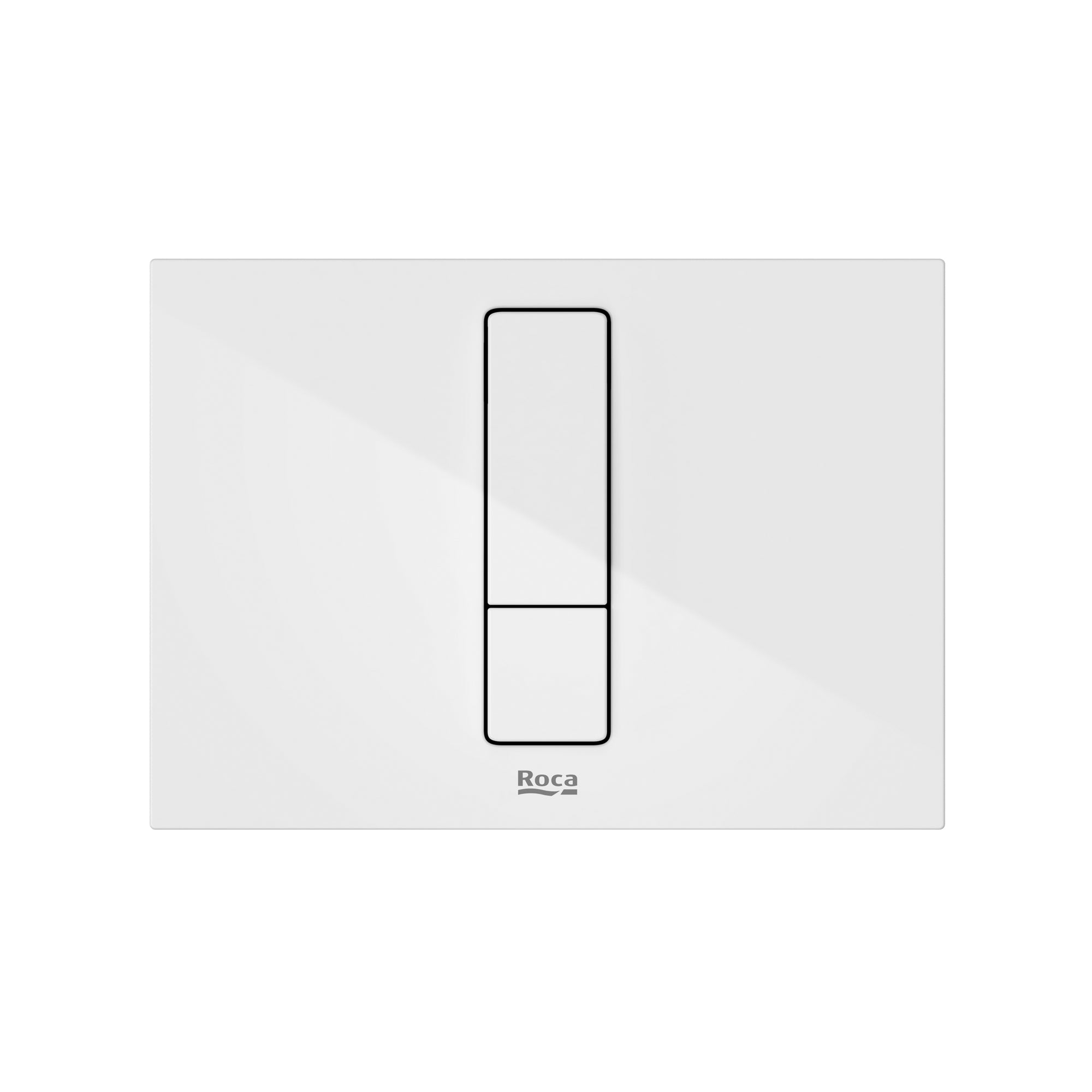 Roca Duplo S Flush Plate Ps4 White