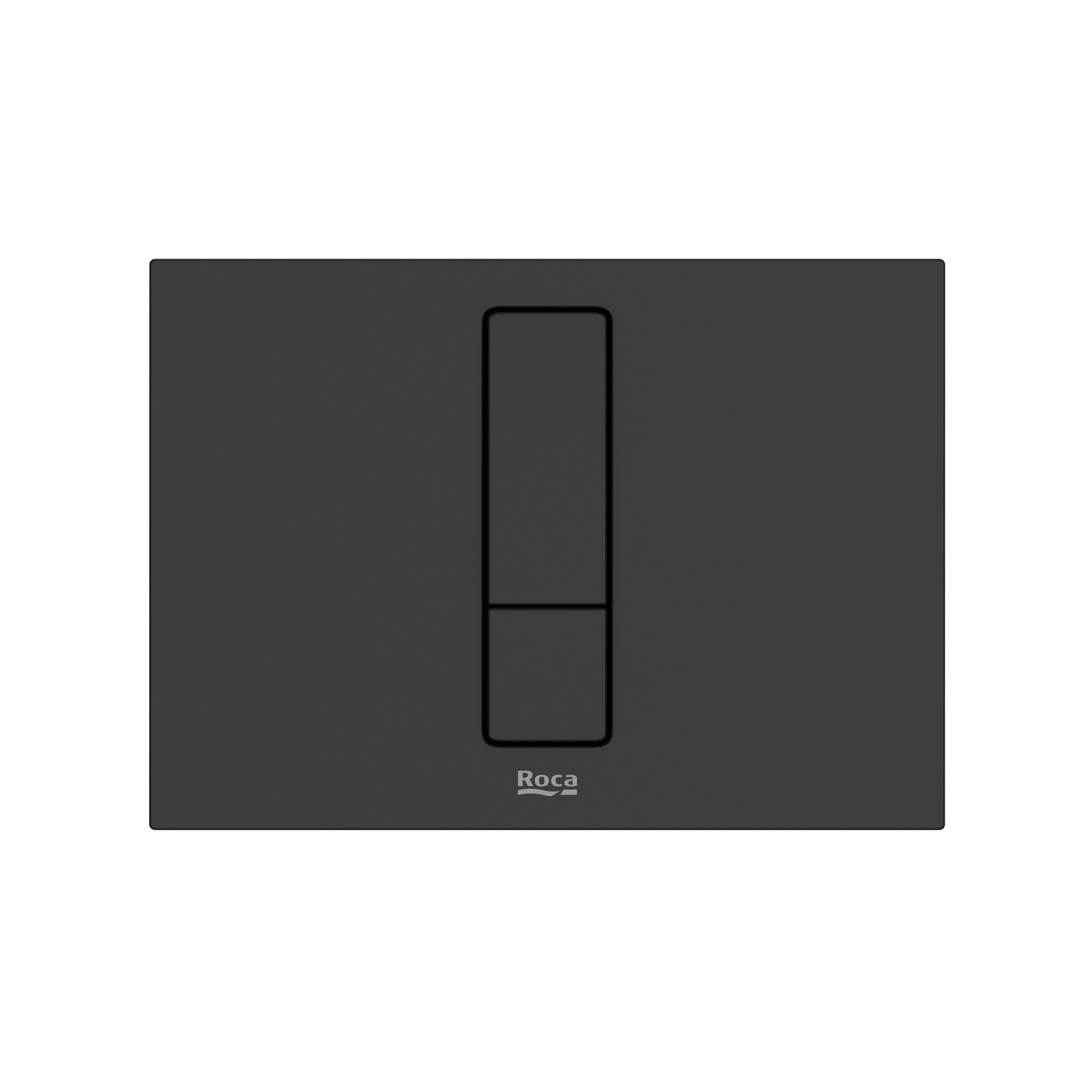 Roca Duplo S Flush Plate Ps4 Matt Black