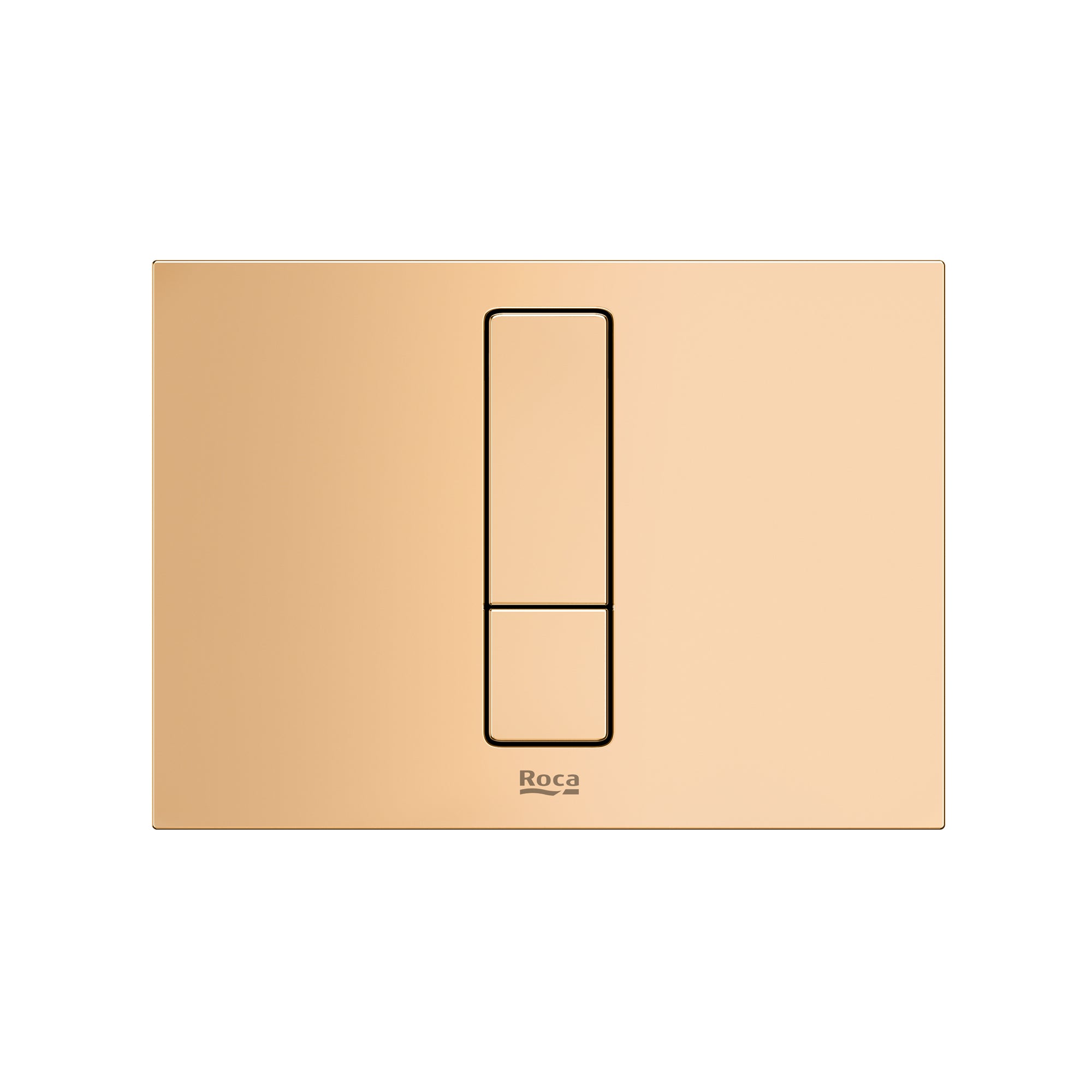 Roca Duplo S Flush Plate Ps4 Rose Gold