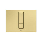 Roca Duplo S Flush Plate Ps4 Brushed Brass