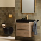 Roca Duplo S Flush Plate Ps4 Brushed Brass