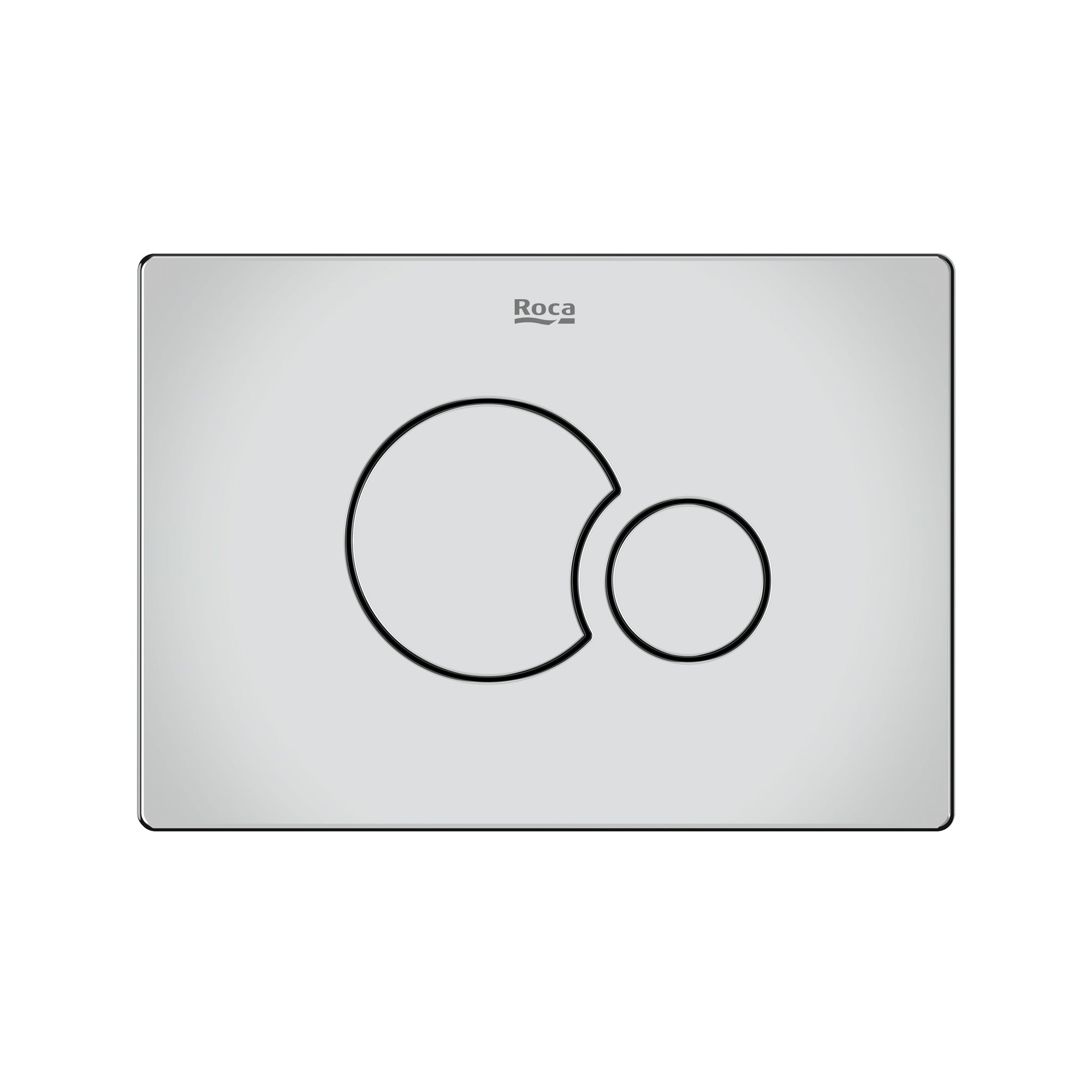 Roca Duplo S Flush Plate Ps5 Chrome