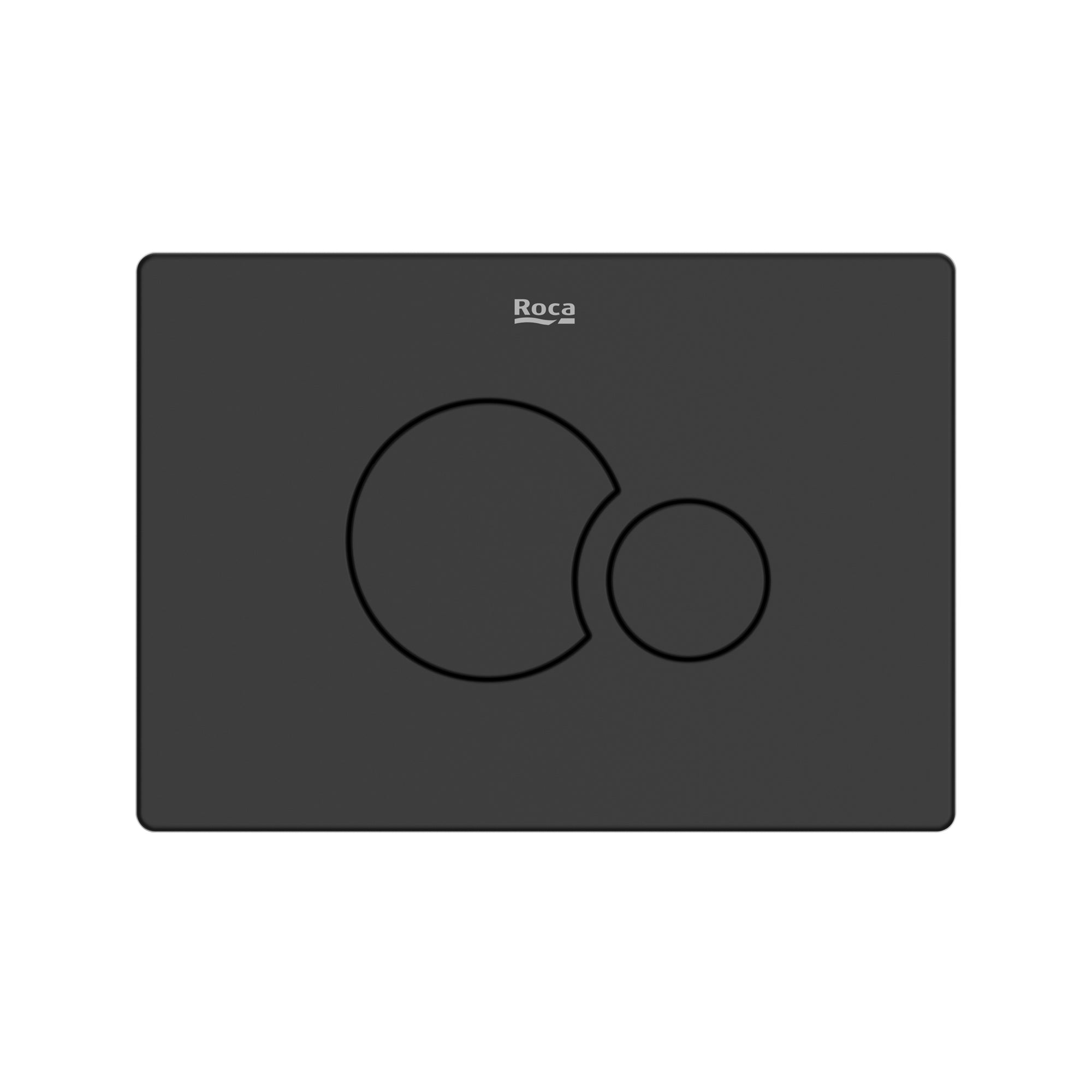 Roca Duplo S Flush Plate Ps5 Matt Black