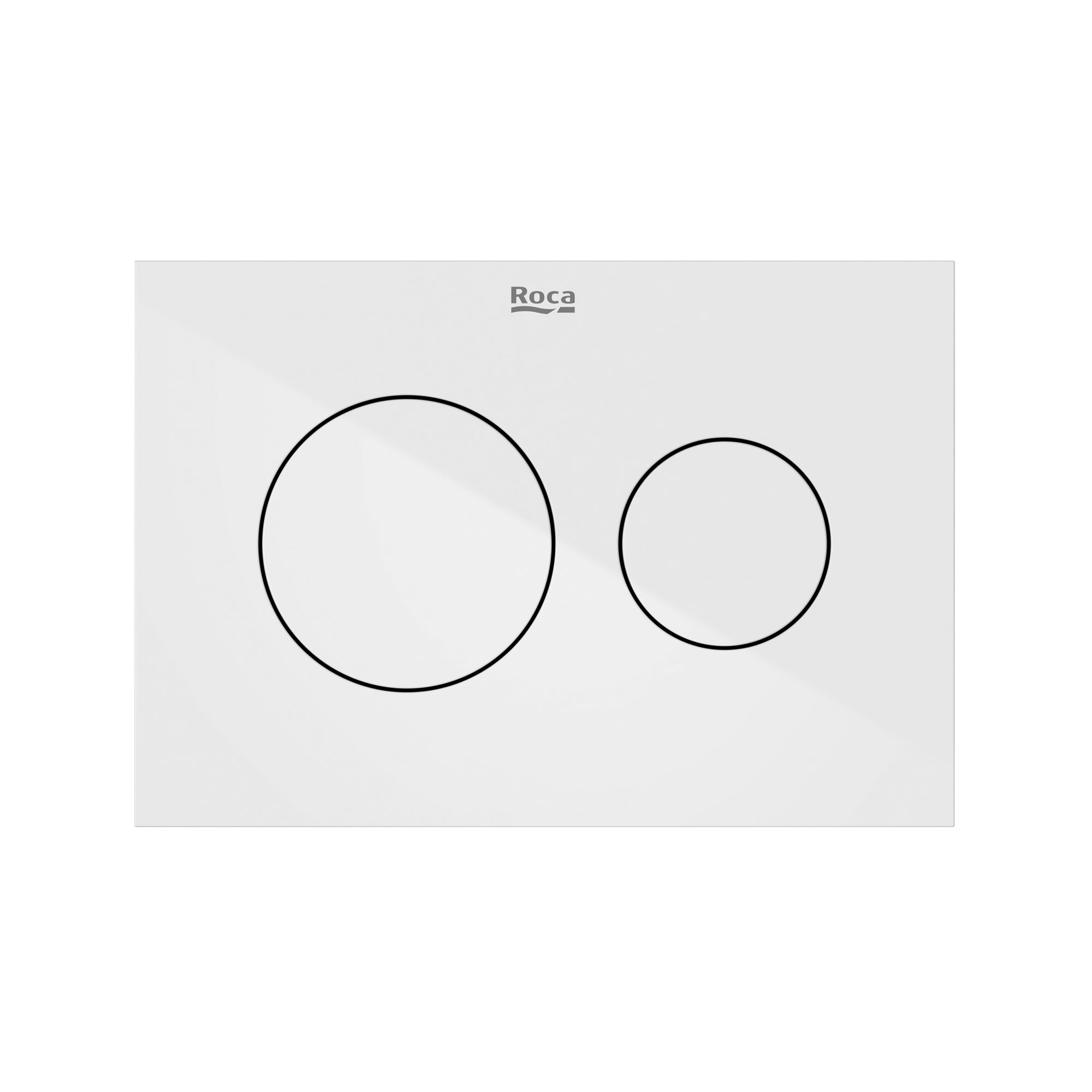 Roca Duplo S Flush Plate Ps3 White