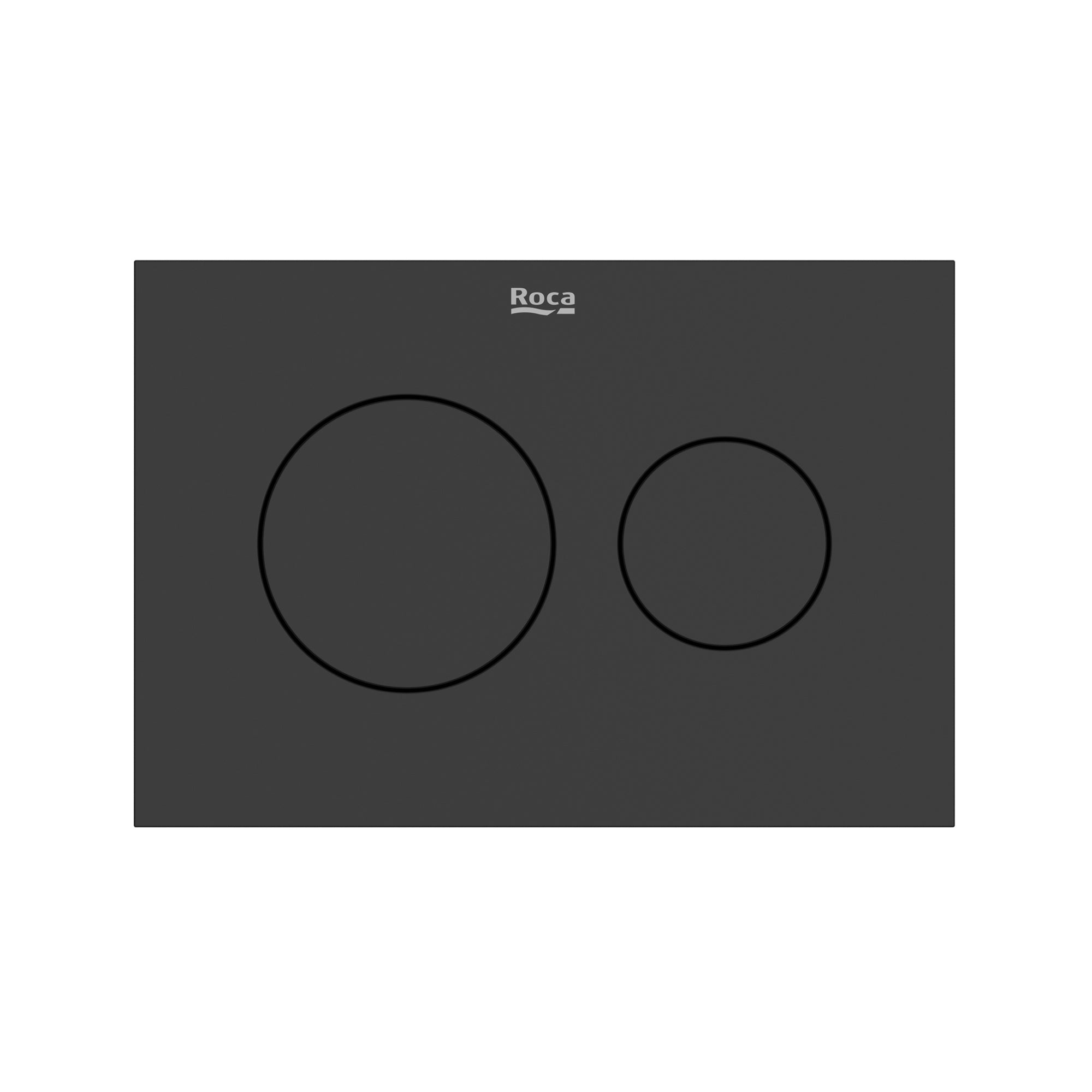 Roca Duplo S Flush Plate Ps3 Matt Black