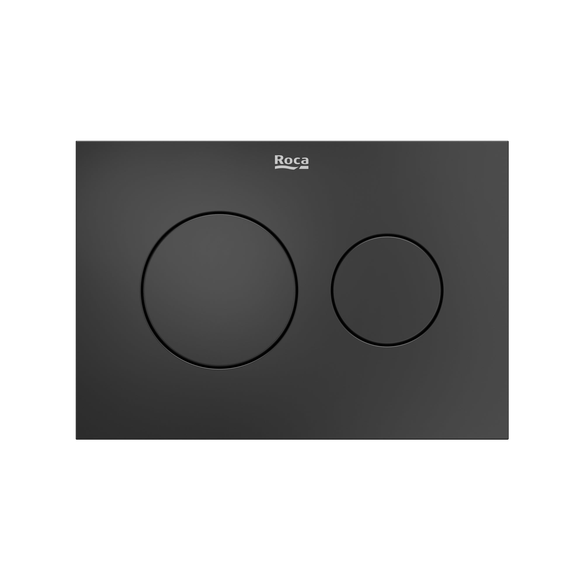Roca Duplo S Flush Plate Ps3 Titanium Black