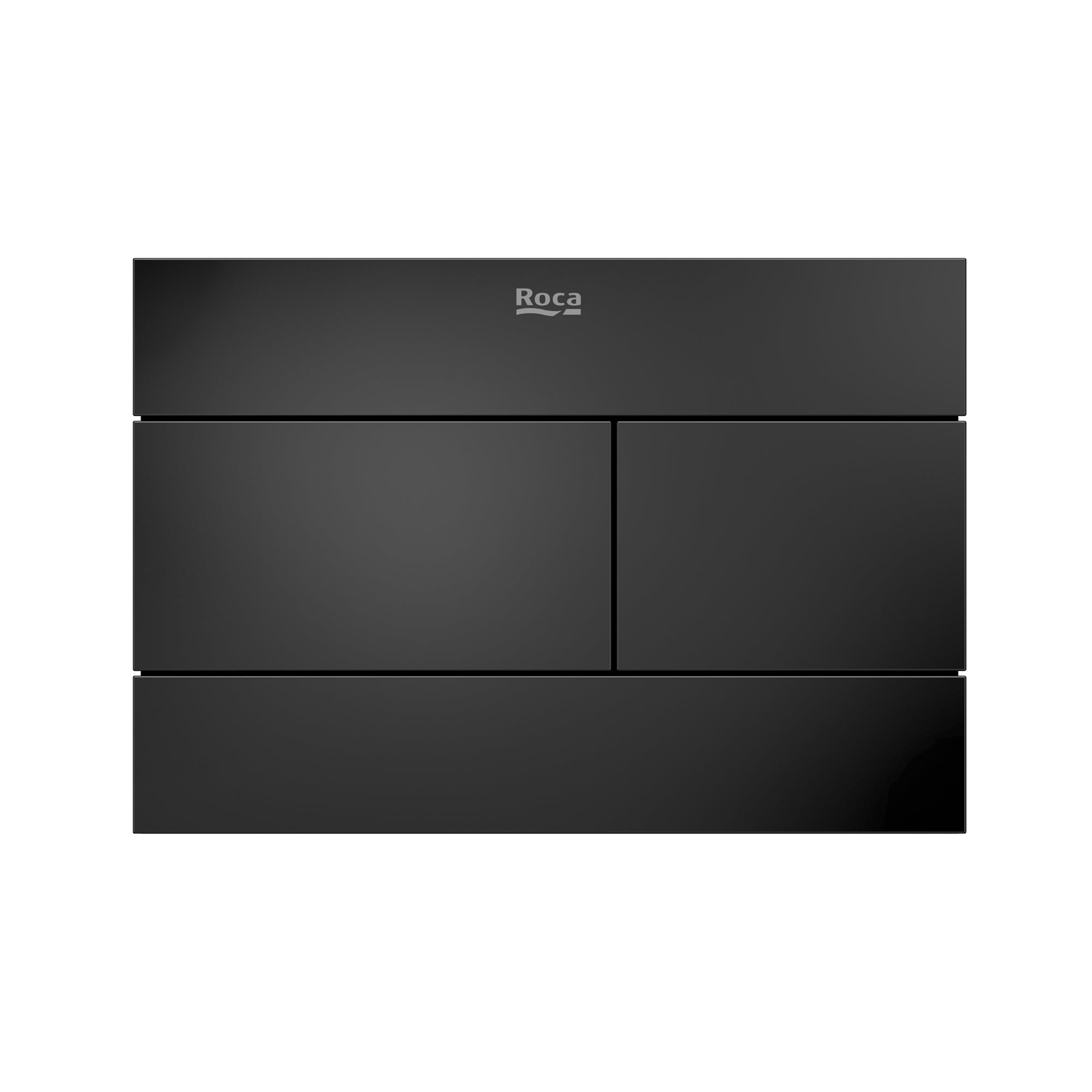 Roca Duplo S Flush Plate Ps2 Titanium Black