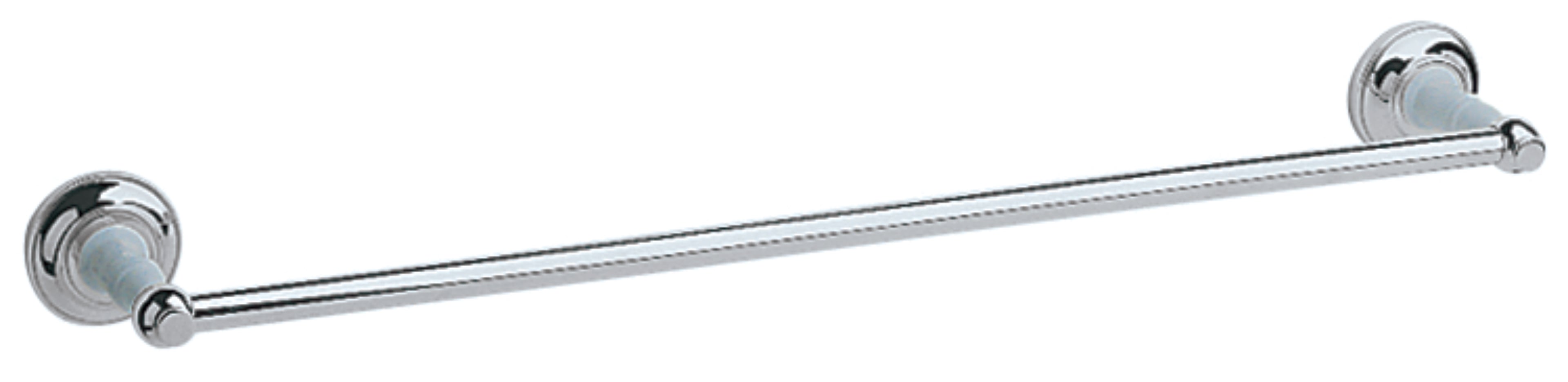 Heritage Clifton Single Towel Rail Chrome ACC06