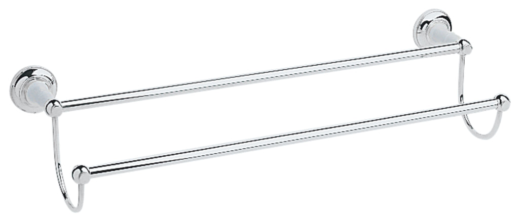 Heritage Clifton Double Towel Rail Chrome ACC07