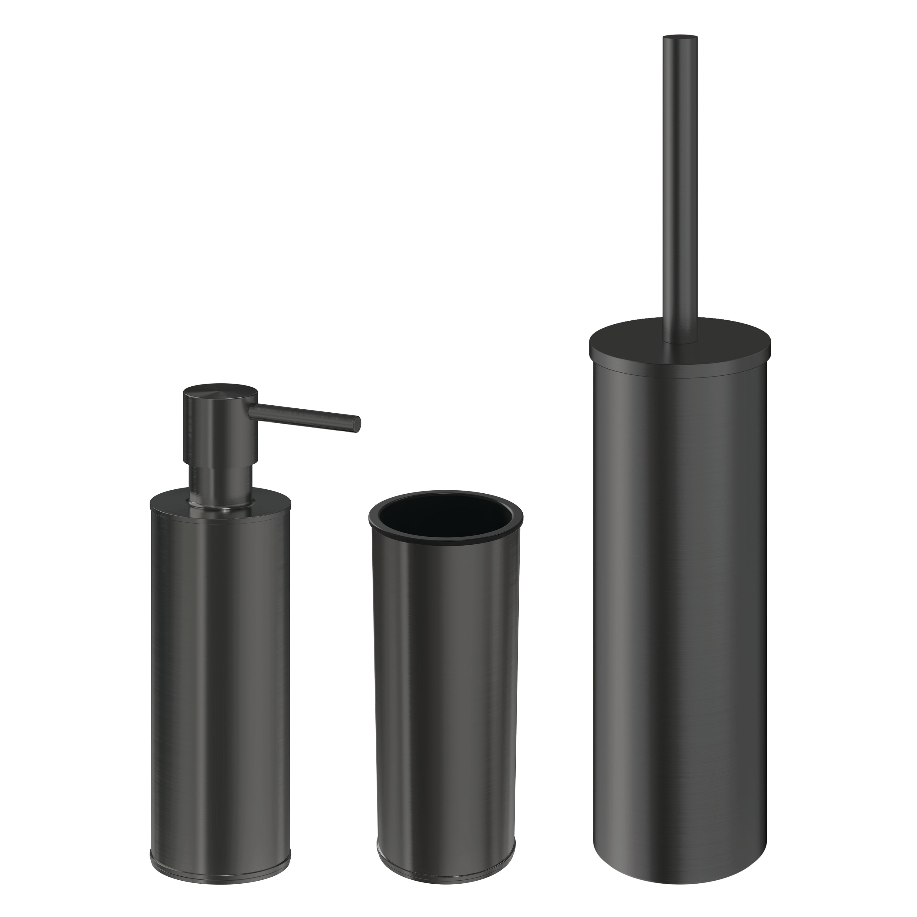 Crosswater MPRO Freestanding Accessory Set Slate
