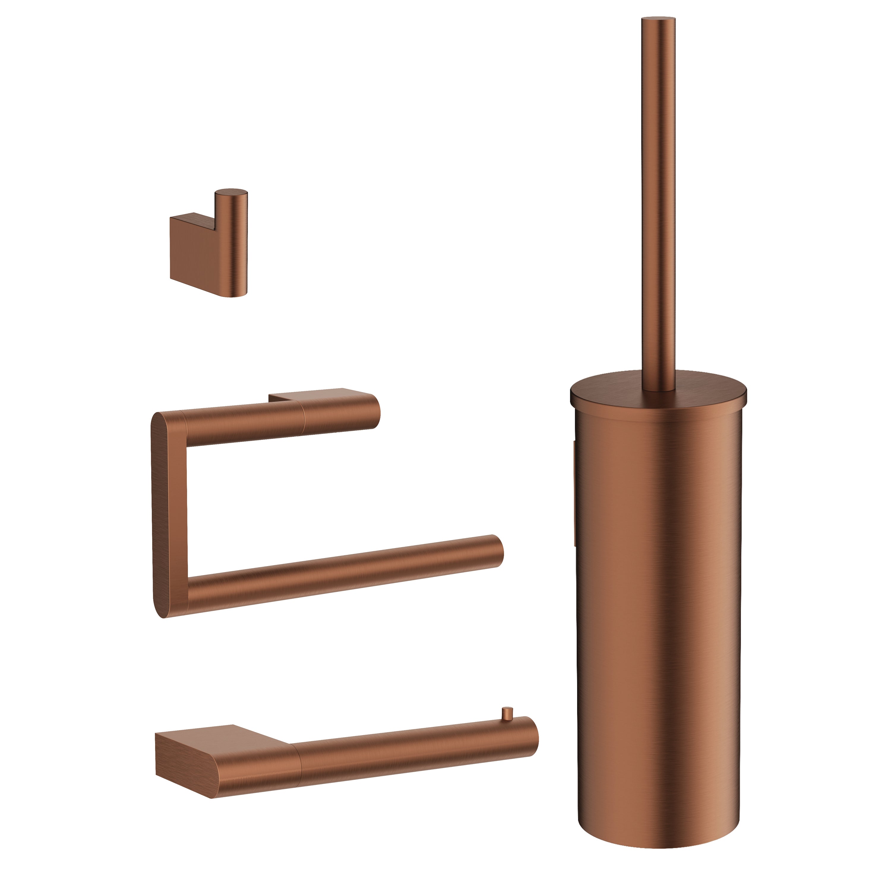 Crosswater MPRO Wall  Accessory Set Brushed Bronze