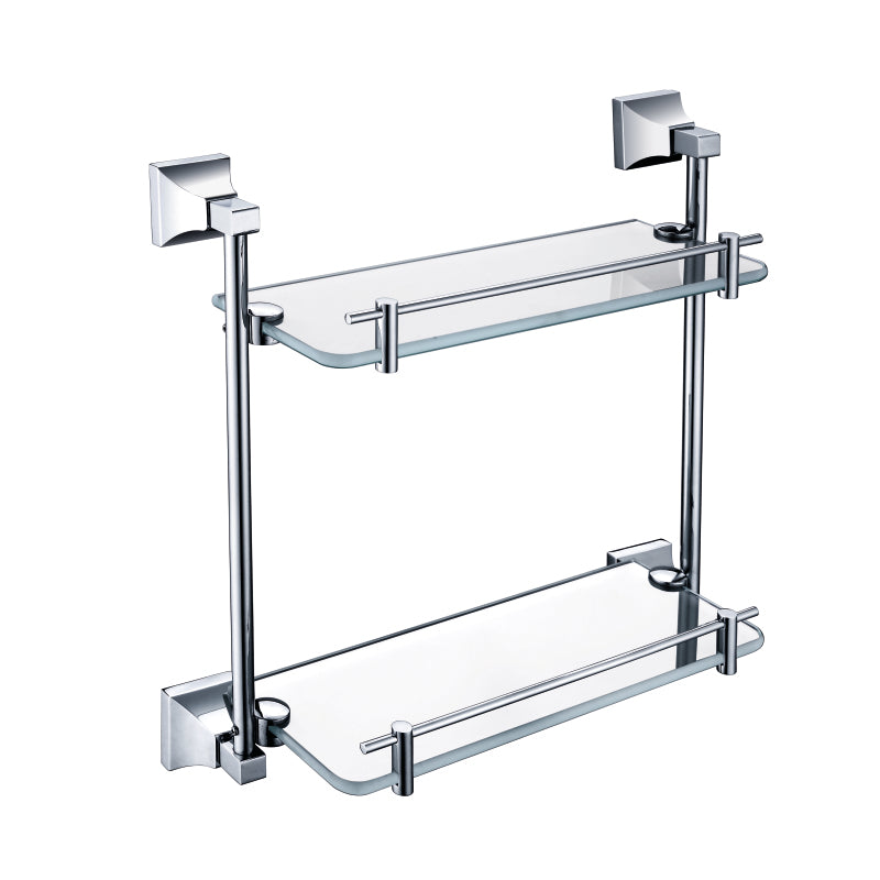 Heritage Chancery Double Glass Shelf