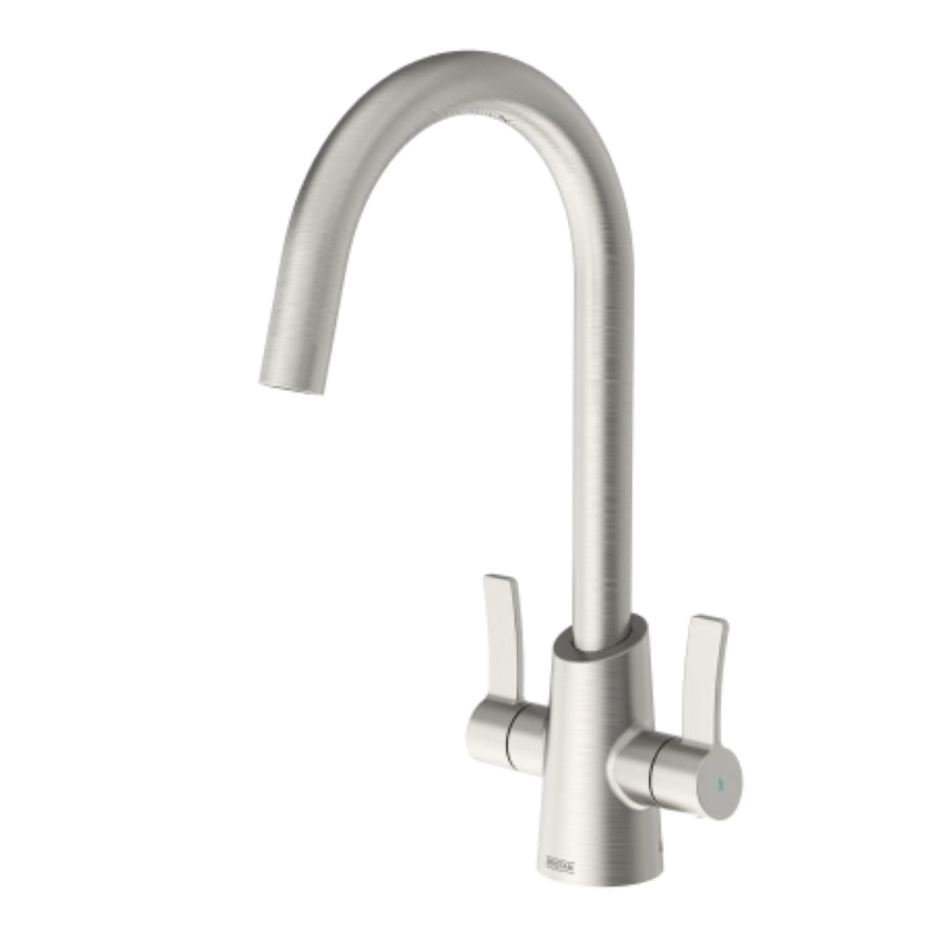 Bristan Acorn Easyfit Mono Sink Mixer Tap Stainless Steel ACR EFSNK SS