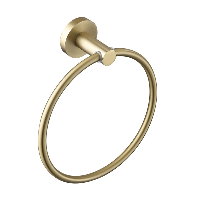 Heritage Lullington Towel Ring Brass