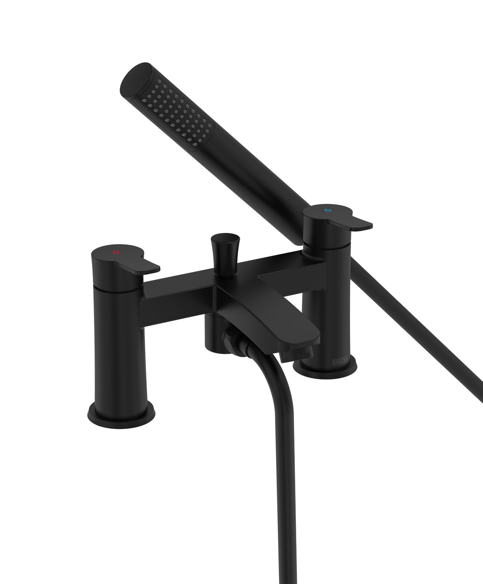 Bristan Appeal Bath Shower Mixer Tap APl BSM BLK Black APL BSM BLK