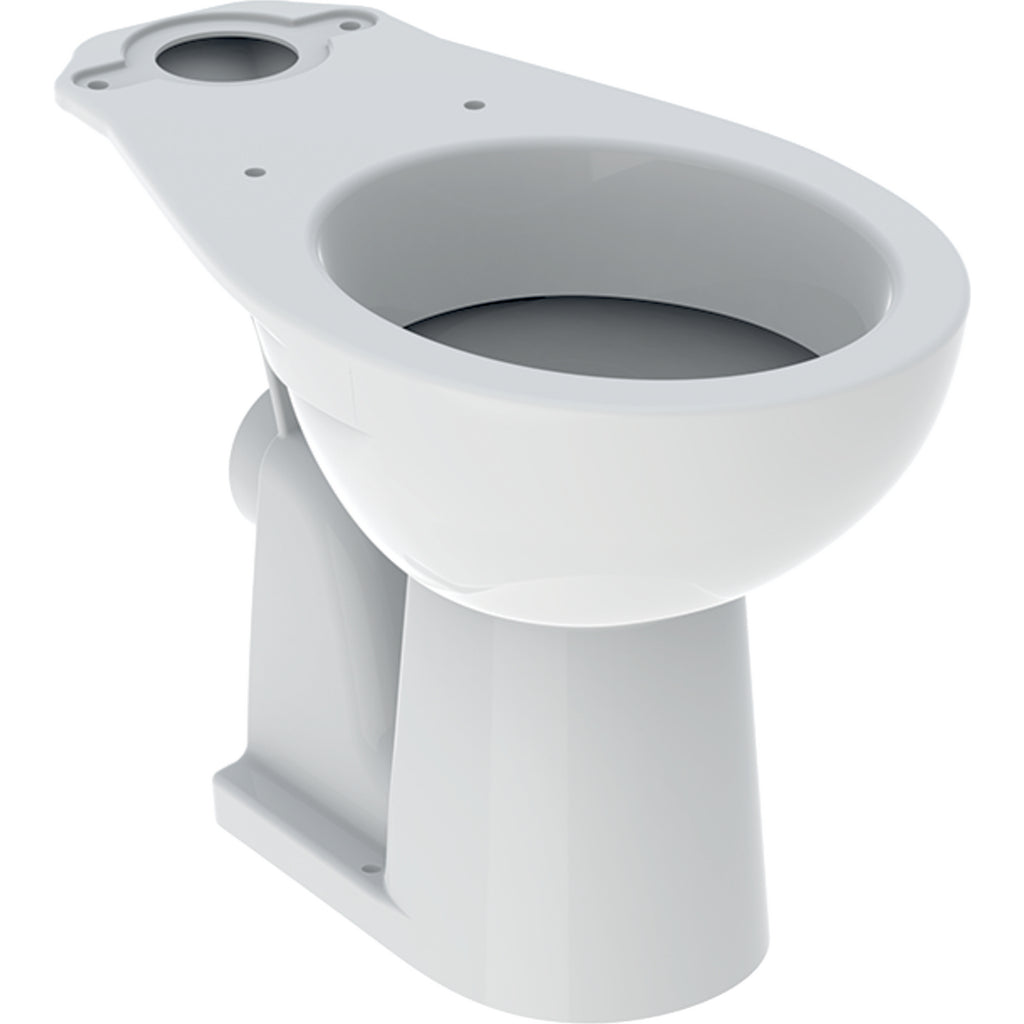 Twyford Alcona Floor-Standing WC Pan For Close-Coupled Cistern With Horizontal Outlet
