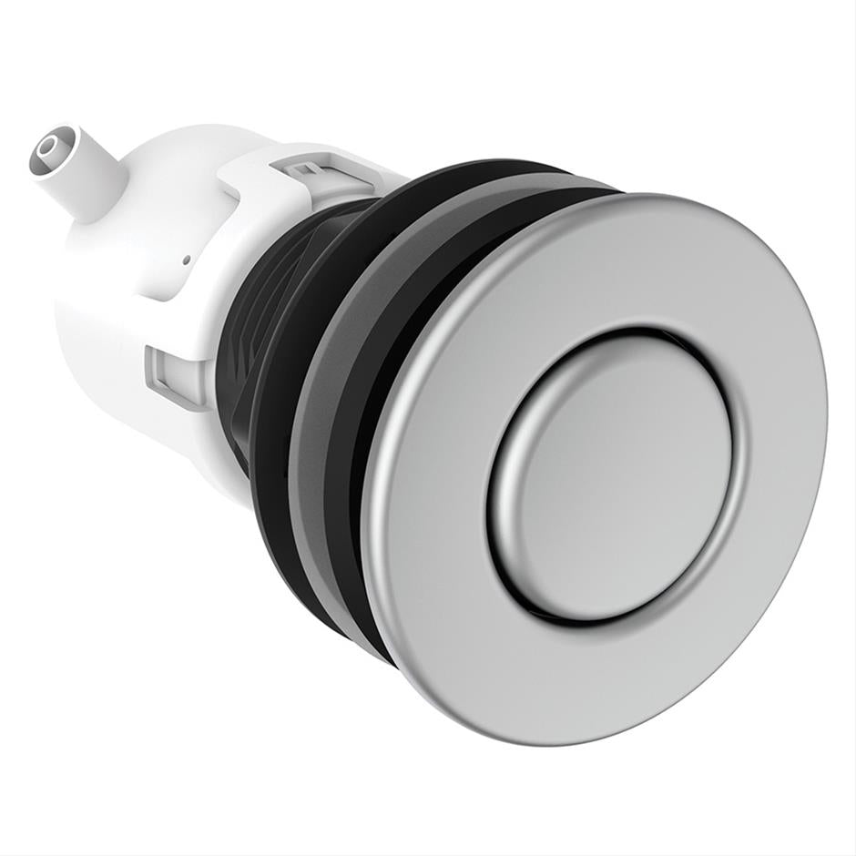 Armitage Shanks Single Finger Pneumatic Push Button Stainless Steel Finish