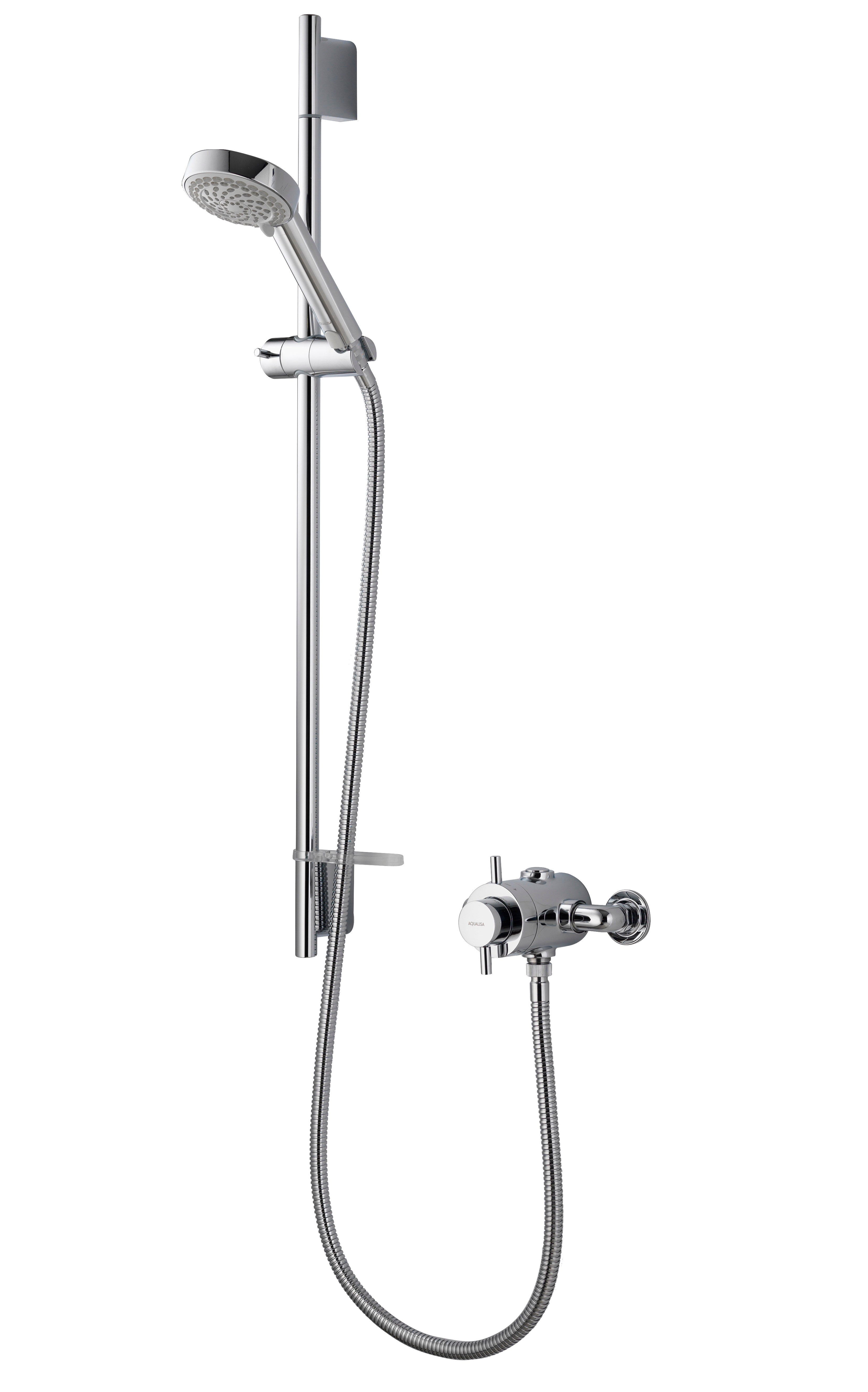 Aqualisa Aspire Dl Exposed with Adjustable 105mm Harmony Head ASP001EA.