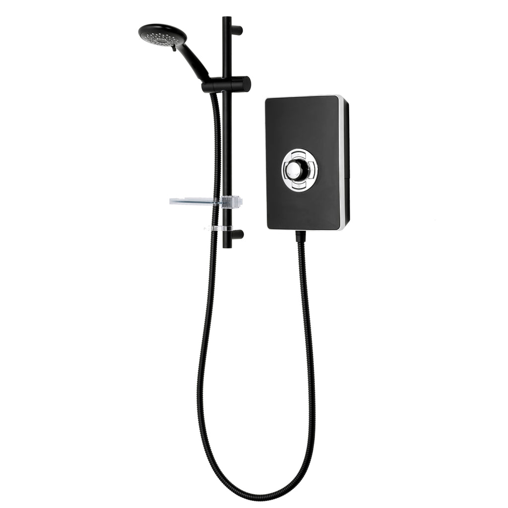 Triton Aspirante Electric Shower Matt Black 9.5kW