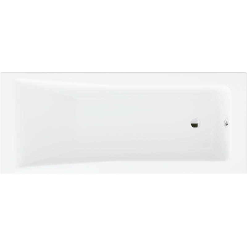 Heritage Blenheim Single Eneded 1700(L) x 700(W)mm Fitted Acrylic Bath (With no pre drilled tap holes)