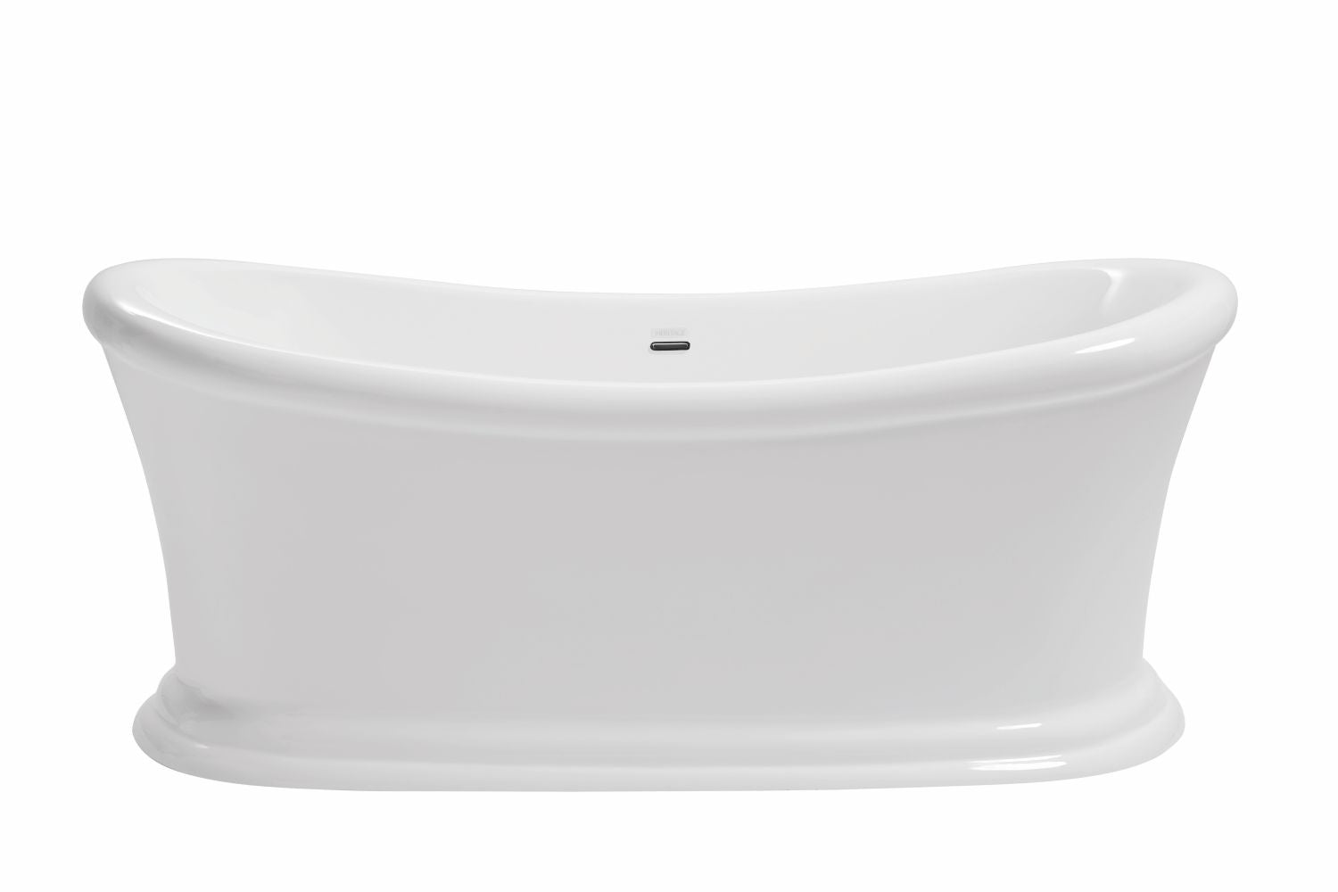 Heritage Orford Freestanding Acrylic Double Ended Slipper Bath White
